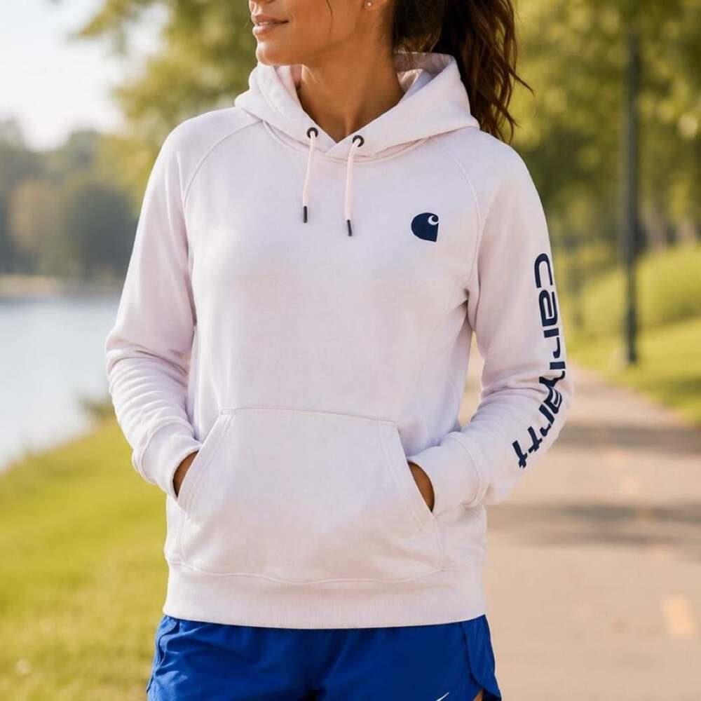 Carhartt Relaxed Fit Logo Sleeve Hoodie
